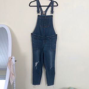 Indigo Blue maternity overalls